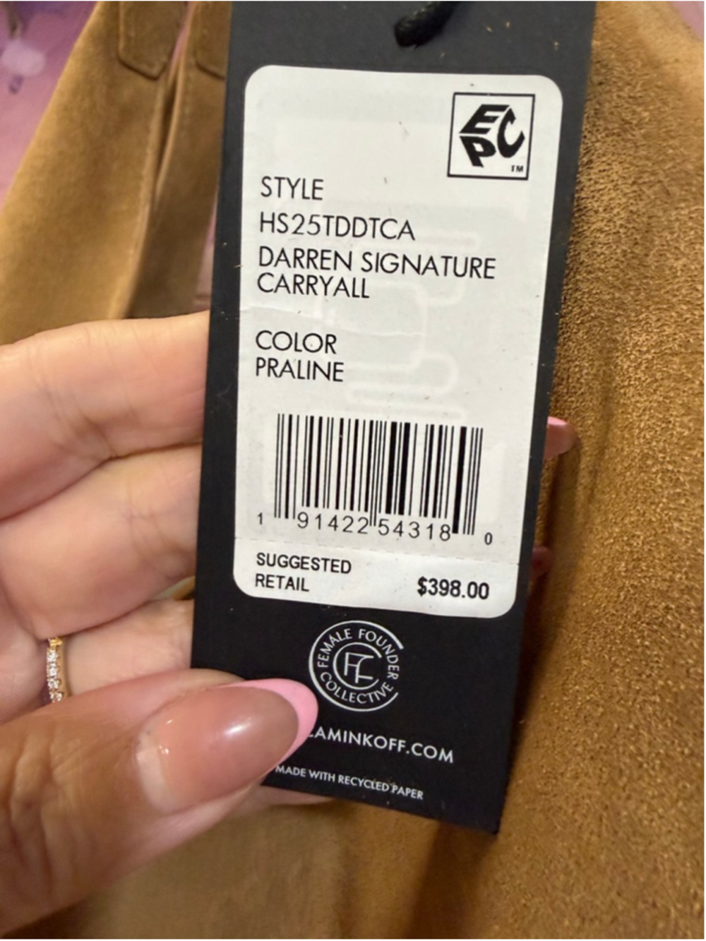 Rebecca Minkoff| Darren Signature Carryall Bag| $398 Retail| NWT - Picture 8 of 8